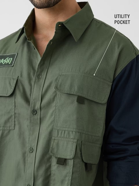Kakashi Uniform Men Utility Shirts