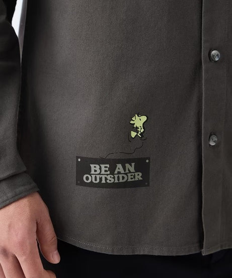 Peanuts Be An Outsider Men Relaxed Shirts
