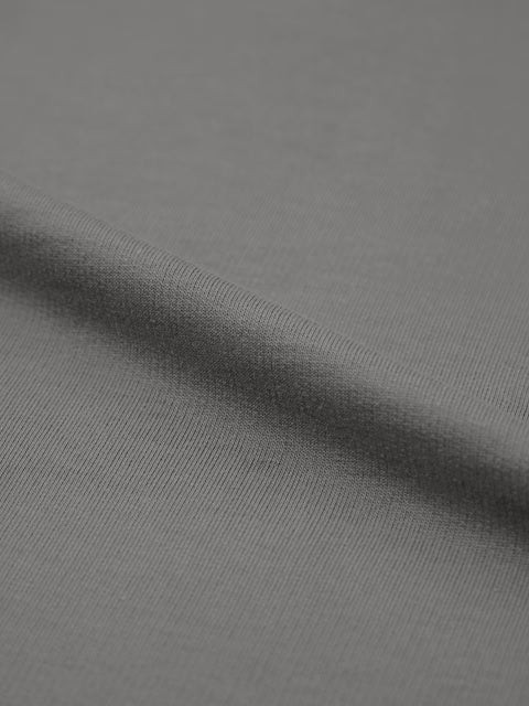 Solids Smoke Grey Oversized T-Shirts