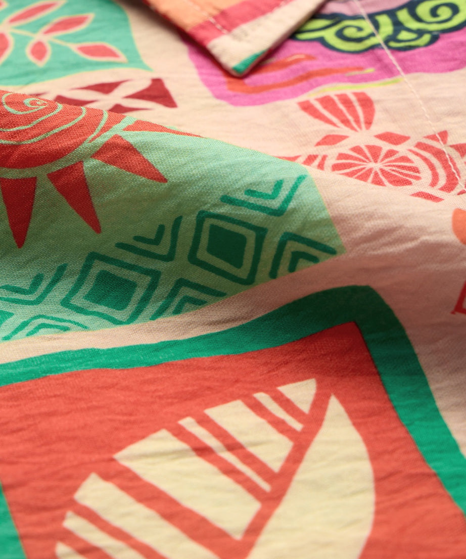 The Little Mermaid Mosaic Women Boyfriend Shirts