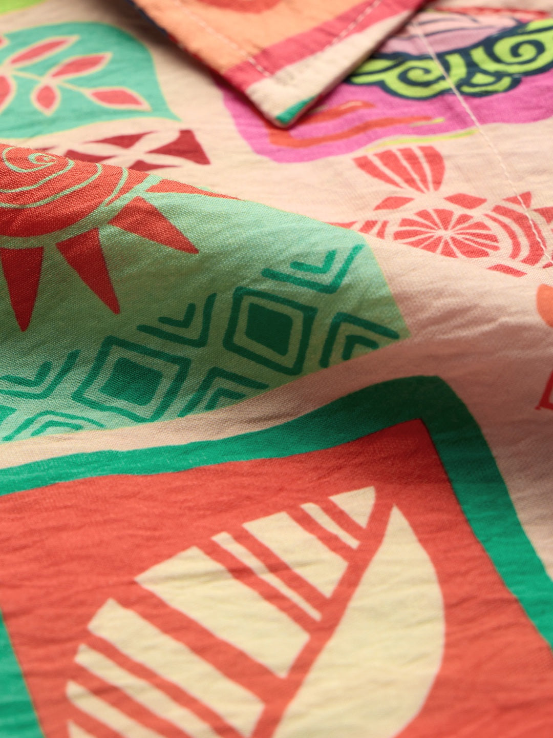 The Little Mermaid Mosaic Women Boyfriend Shirts