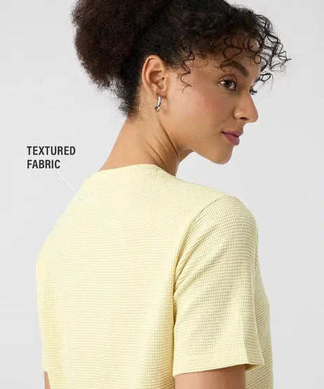 Textured T-Shirt On My Way To Overthink Women Relaxed Fit T-Shirt