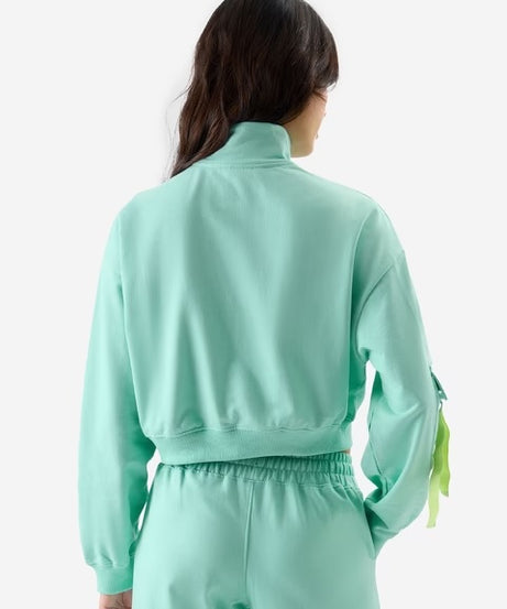 Sterling Blue Sweatshirt Women Oversized Sweatshirts