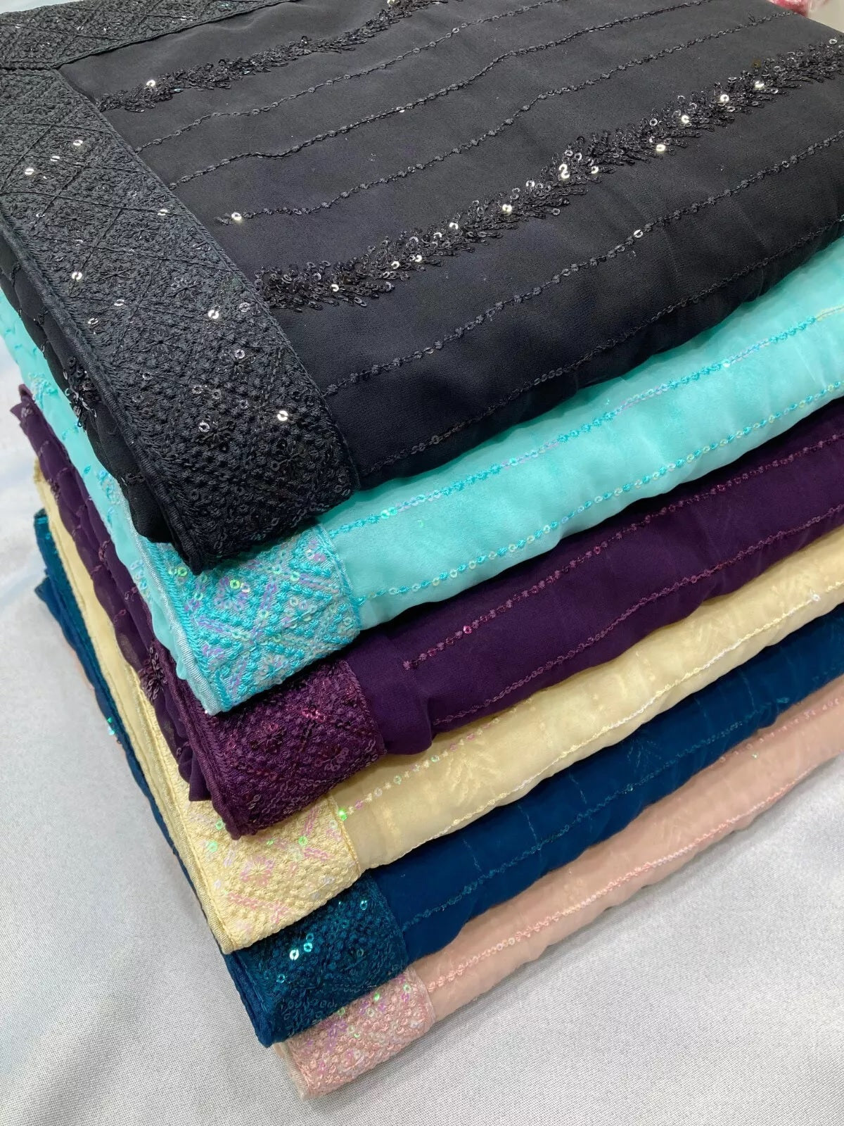 New Indian Georgette Saree,Indian Wedding Claasic Sari