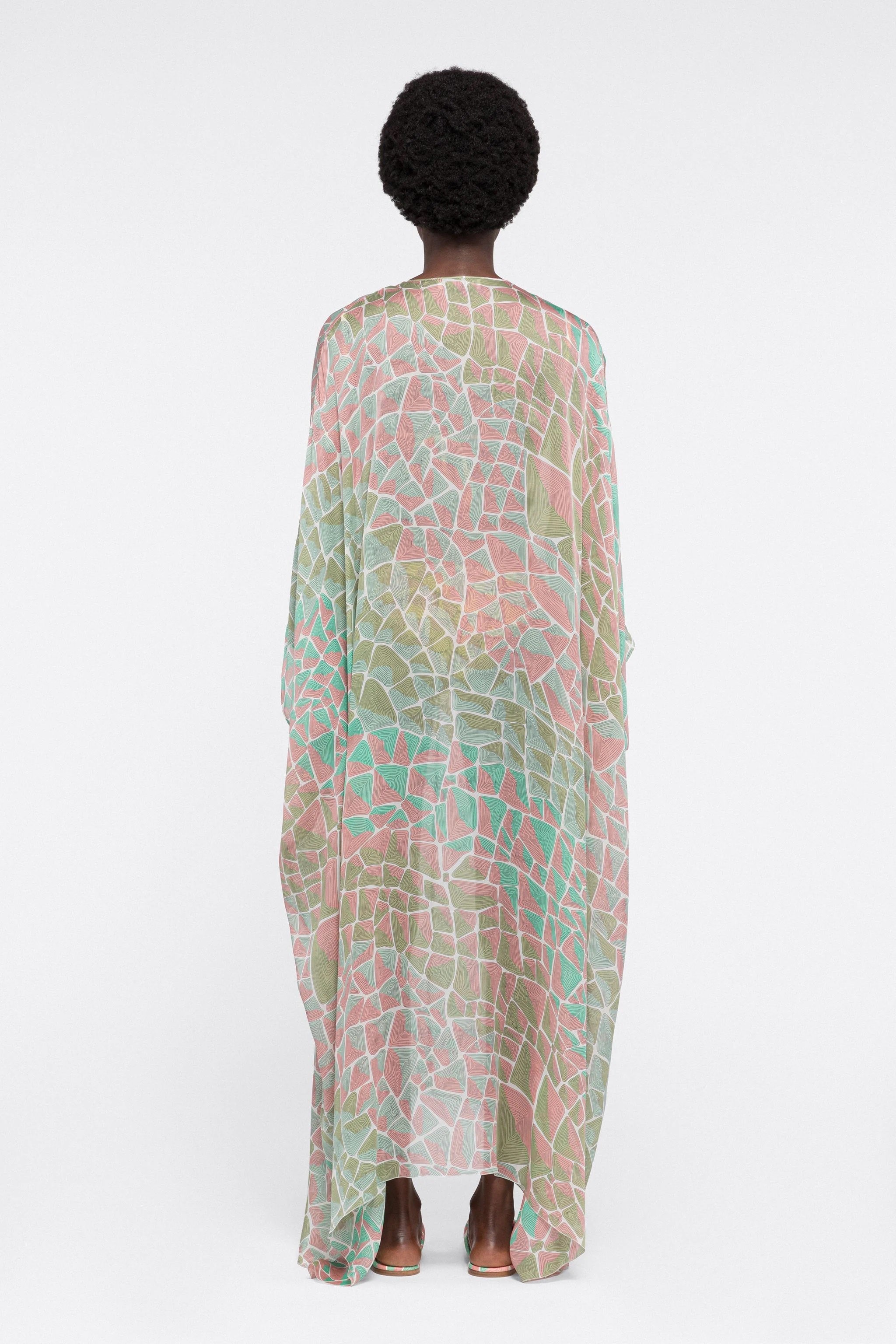 Premium Georgette Kaftan, Elegant and Comfortable Style Caftan For Women's