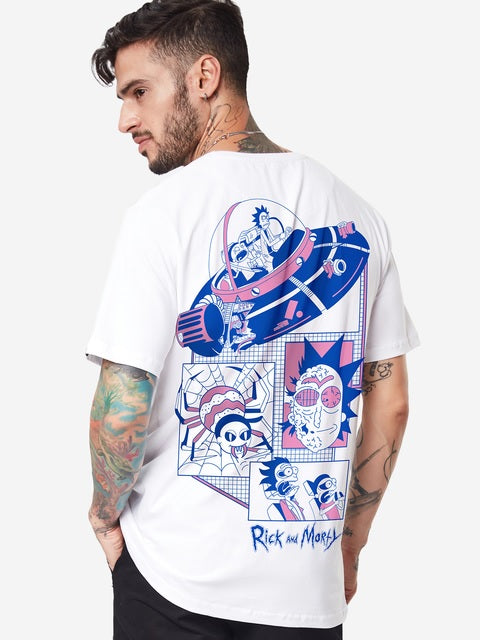 Rick And Morty Oversized T-Shirts