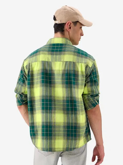 Plaid Gulf Coast Men Utility Shirts