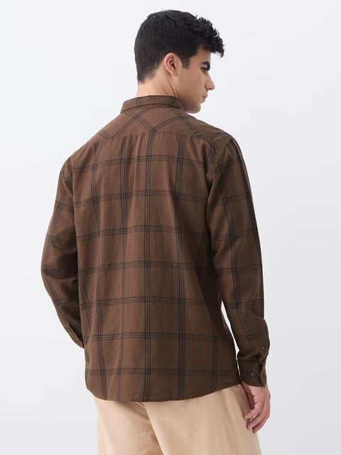 Checks Desert Cotton Linen Shirts