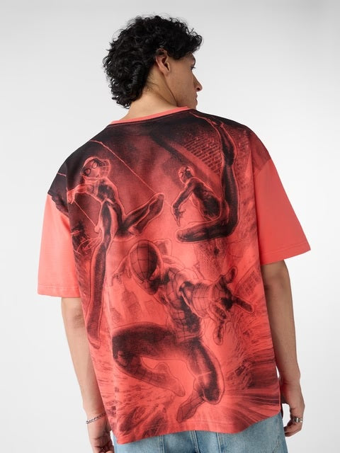 Spider-Man Webbed Legend Oversized T-Shirts