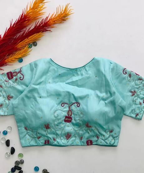 Keri Silk Saree Blouse