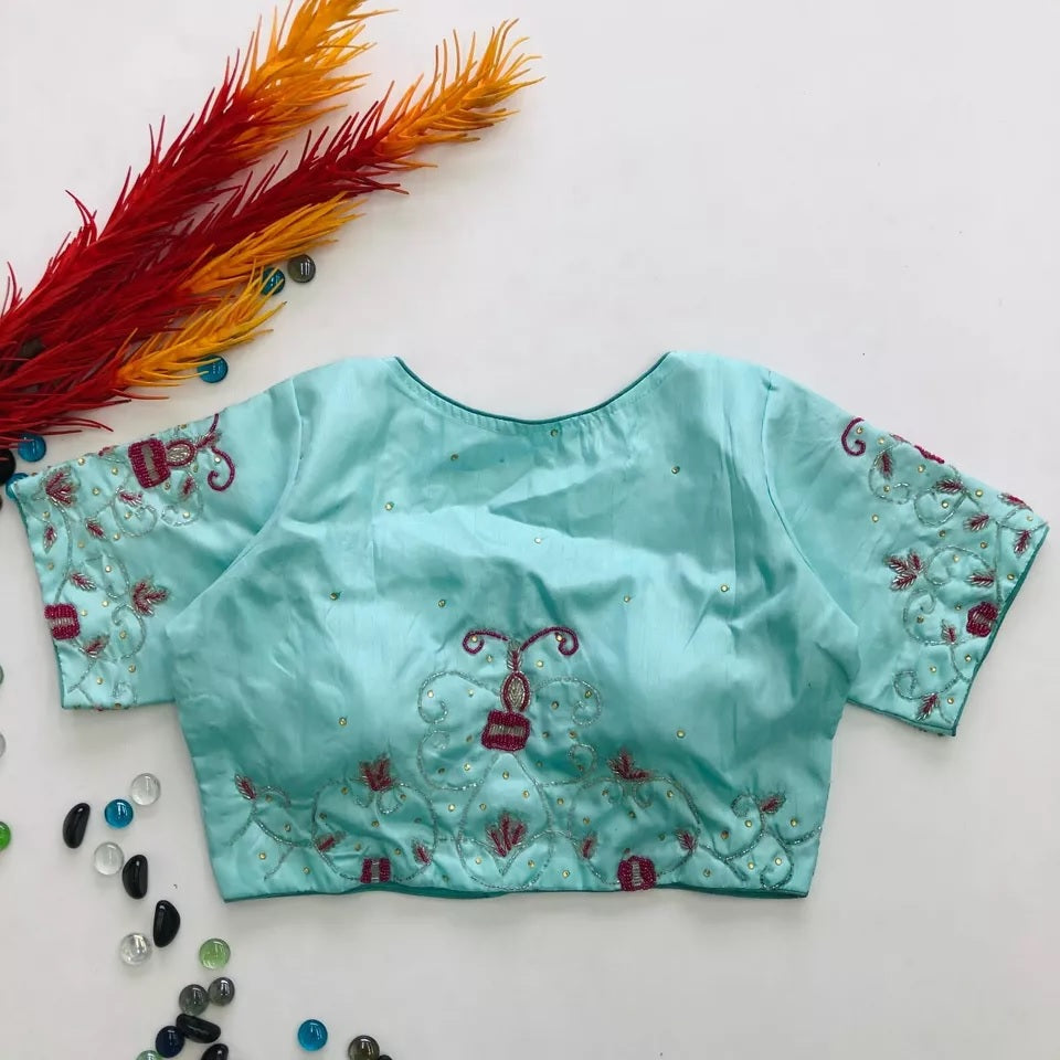 Keri Silk Saree Blouse