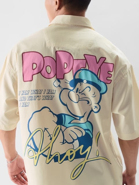 Popeye Ahoy Oversized Shirts