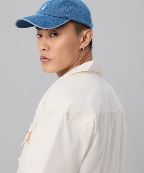 Utility Zipper Off-White Oversized Shirts