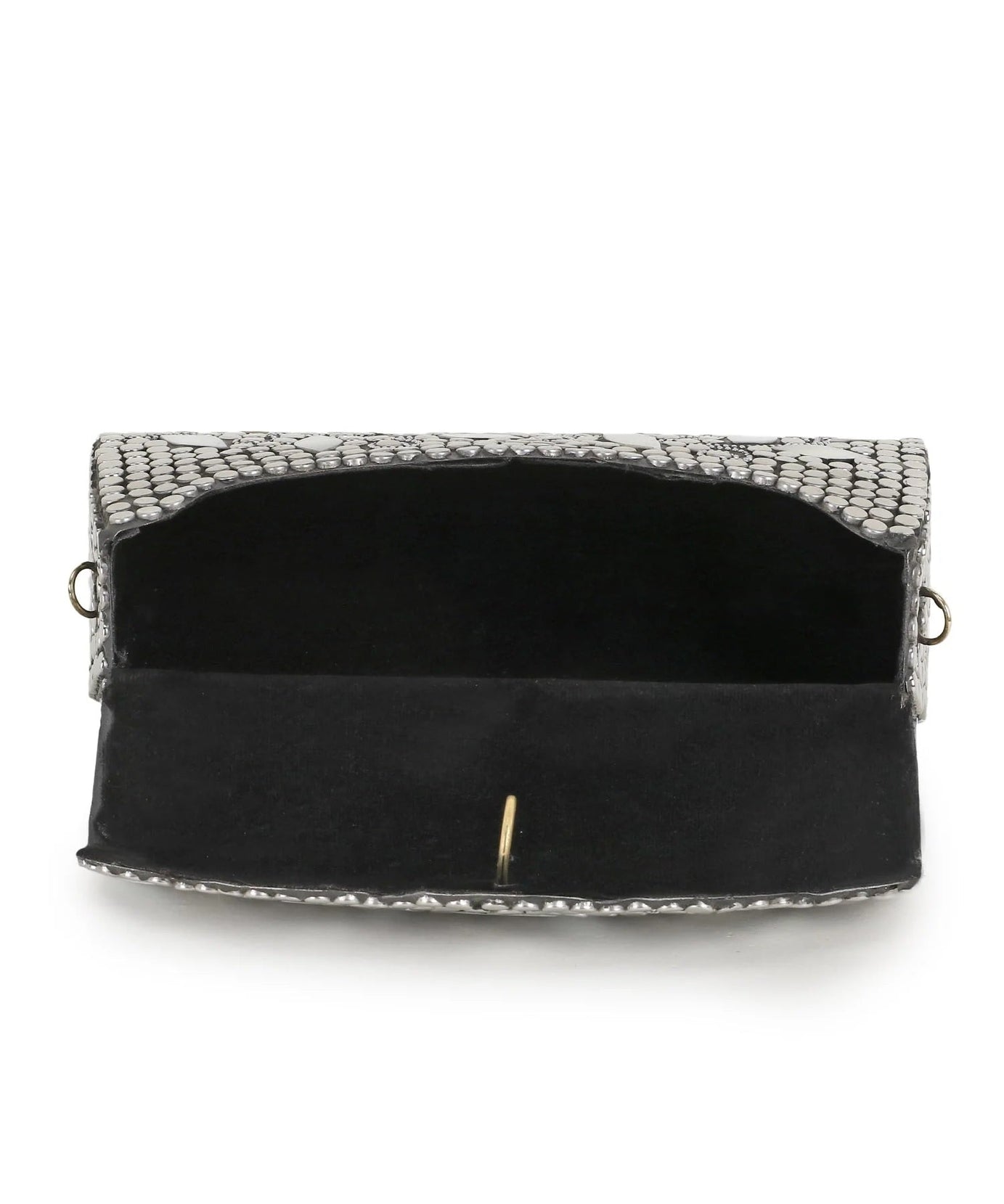 Mosaic Metal Botanical Mosaic Clutch