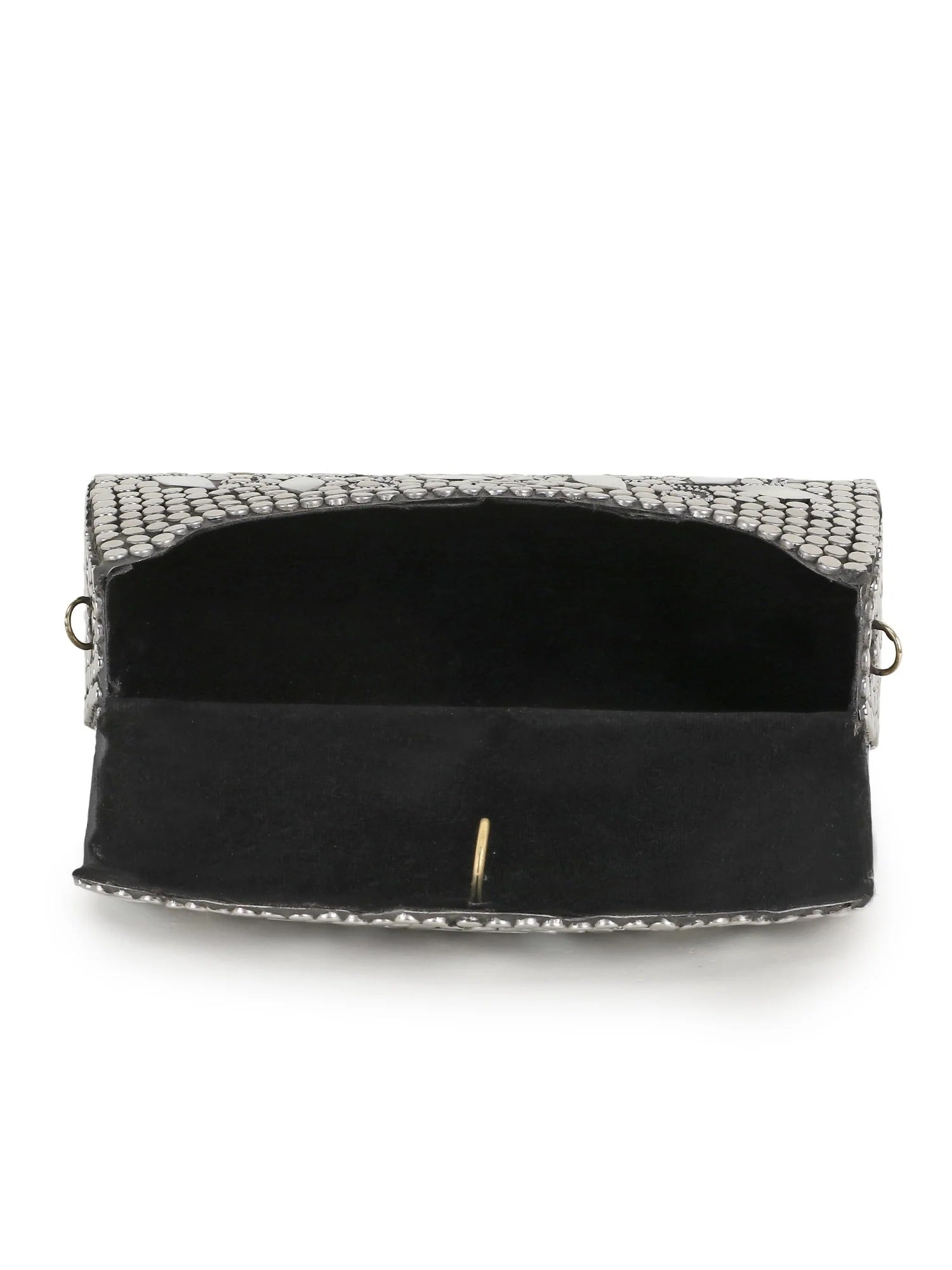 Mosaic Metal Botanical Mosaic Clutch