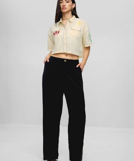 Sunshine Women Cropped Shirts