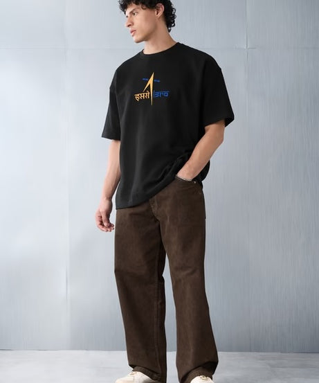 ISRO Space Explorer Oversized T-Shirts