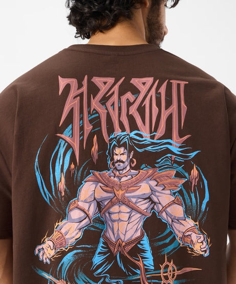 Ashwatthama The Cursed Warrior Oversized T-Shirts