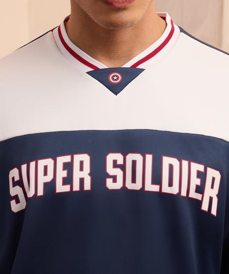 Captain America First Avenger Oversized Jerseys