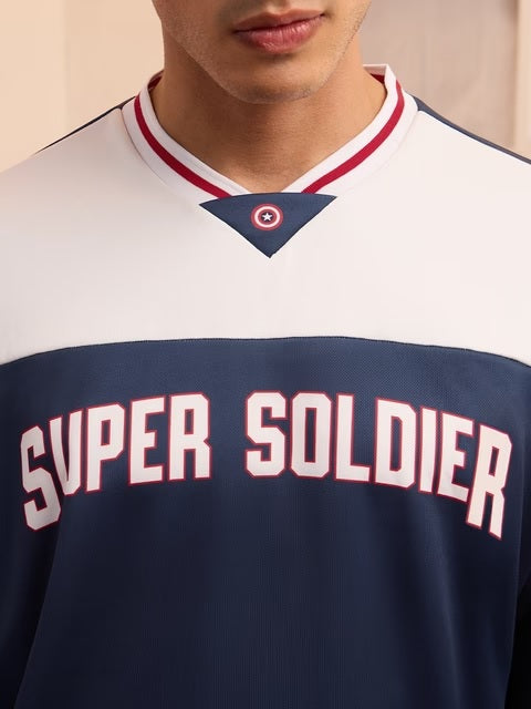 Captain America First Avenger Oversized Jerseys