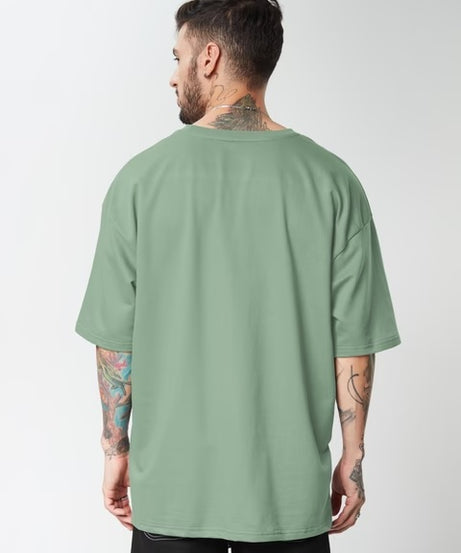 Jade Green Oversized T-Shirts