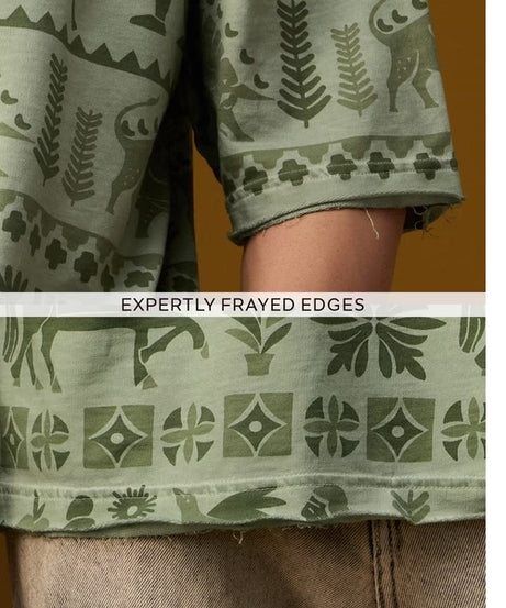 Indus Green Super Oversized T-Shirts
