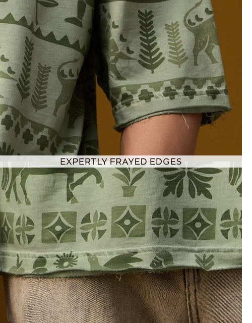 Indus Green Super Oversized T-Shirts