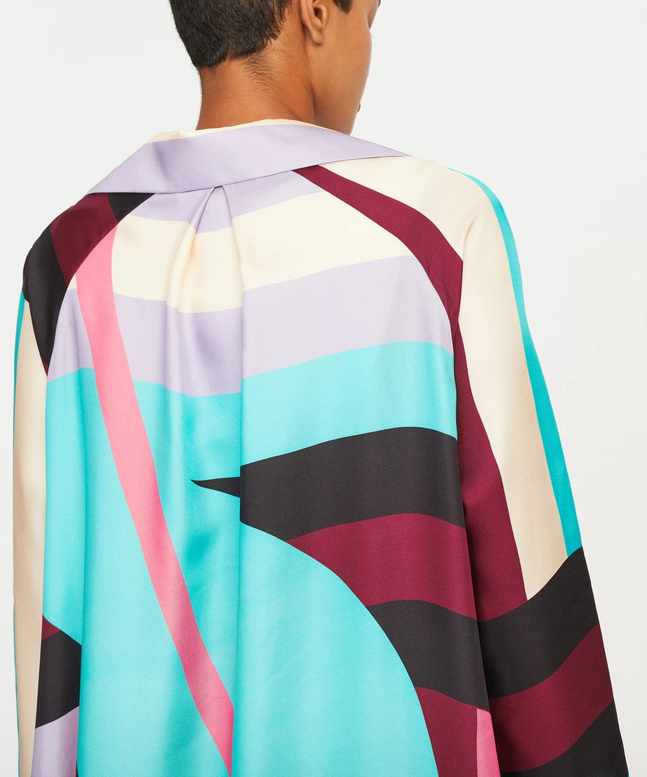 Elegant French Crepe Kaftan, Flowy and Versatile Lounge Wear Caftan for Women's