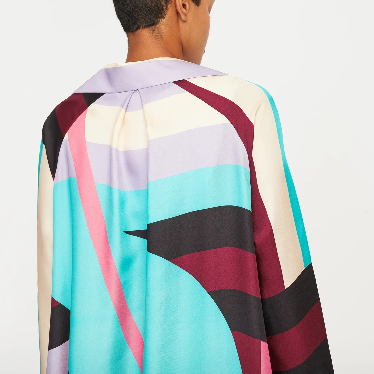 Elegant French Crepe Kaftan, Flowy and Versatile Lounge Wear Caftan for Women's