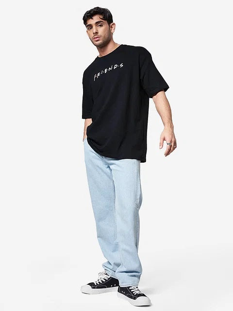 F.R.I.E.N.D.S Doodle Oversized T-Shirts