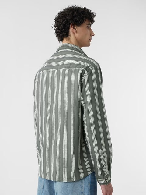 Grey Men Relaxed Shirts