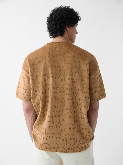 Mr. Souls Pattern Oversized T-Shirts