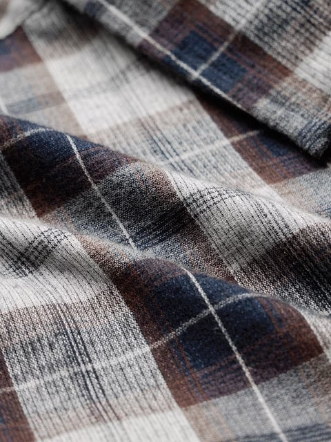 Plaid Insignia Men Textured Shirts