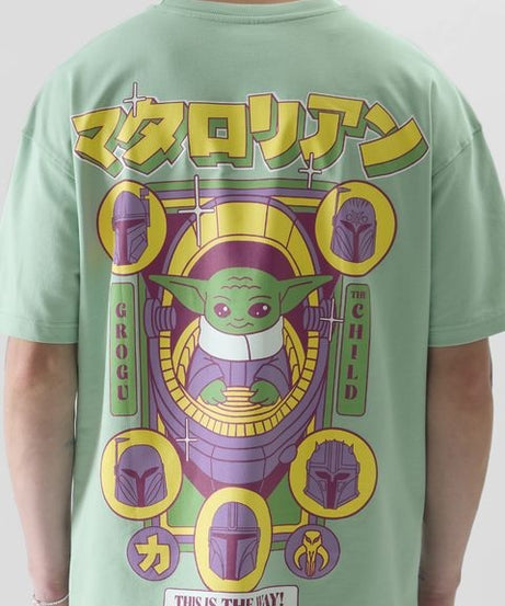The Mandalorian Grogu Oversized T-Shirts