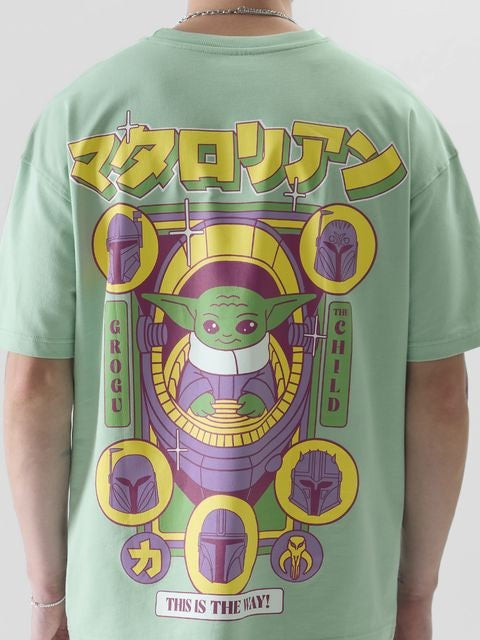 The Mandalorian Grogu Oversized T-Shirts