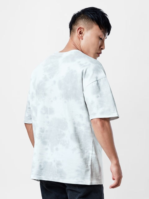 Batman Bat Signal Tie Dye Oversized T-Shirts