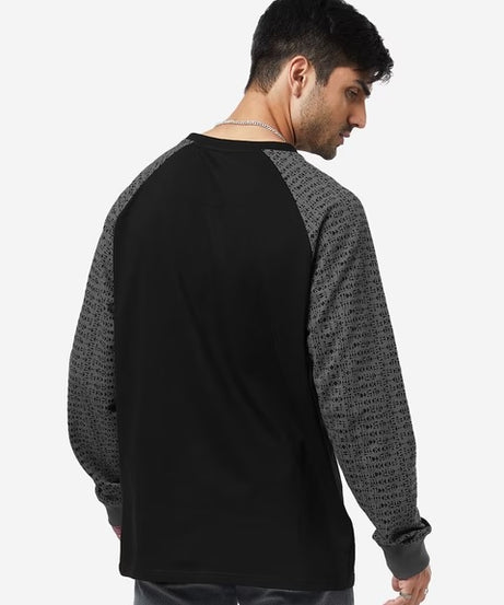 Black Adam Oversized Full Sleeve T-Shirts