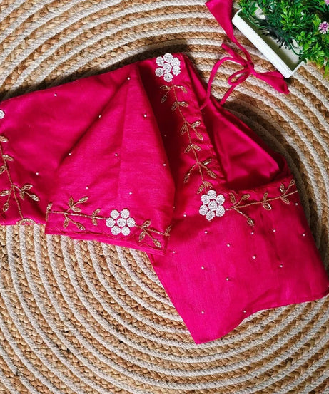 Assami Silk Saree Blouse