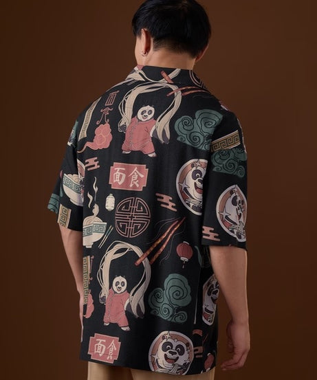 Kung Fu Panda Ramen Oversized Shirts