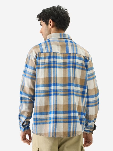 Plaid Corsair Men Utility Shirts