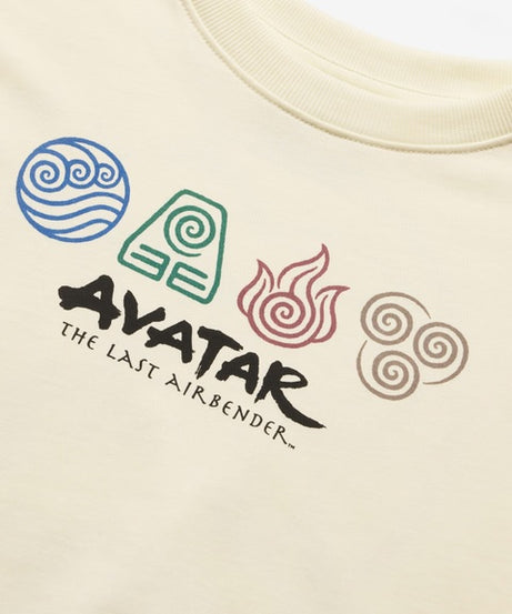 Avatar Aang And Appa Oversized Full Sleeve T-Shirts