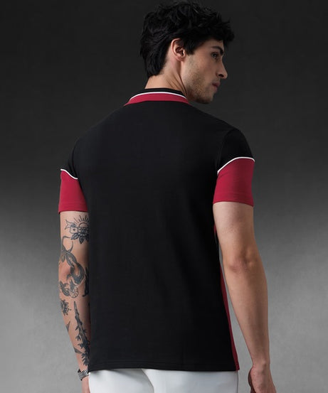 Avengers Suit Zipper Polos