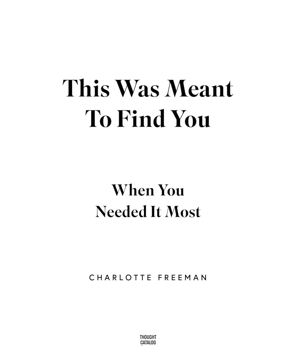 This Was Meant to Find You - Paparback