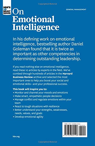 HBR's 10 Must Reads On Emotional Intelligence (Paperback) – Daniel Goleman
