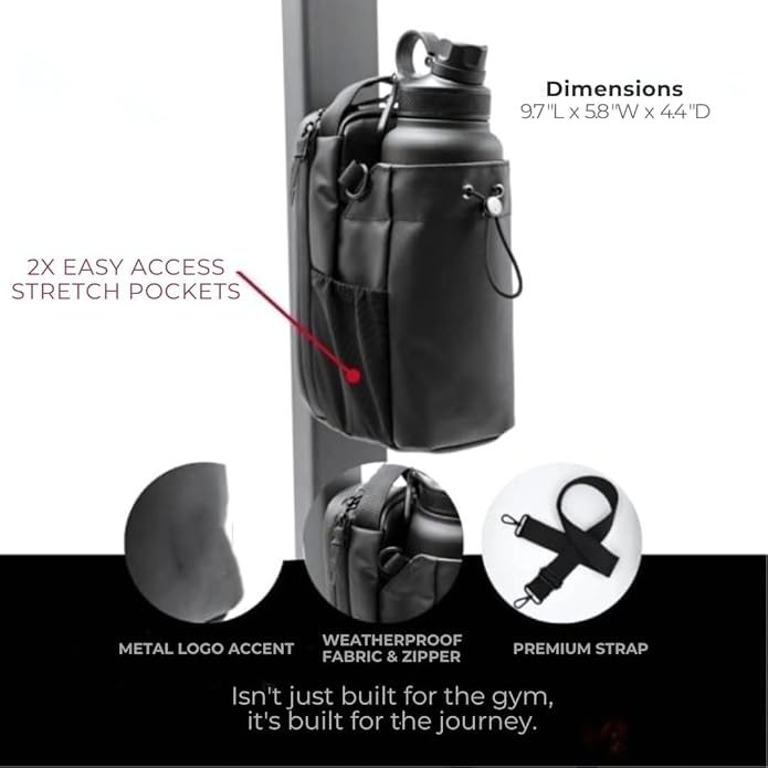 Magnetic Bag Company - Bottle Sling for Men and Women | for Travel