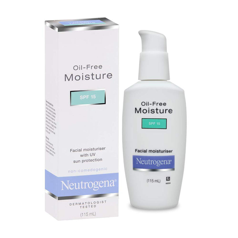 Neutrogena Oil Free Face Moisturizer SPF 15 For Long Lasting - 100ml