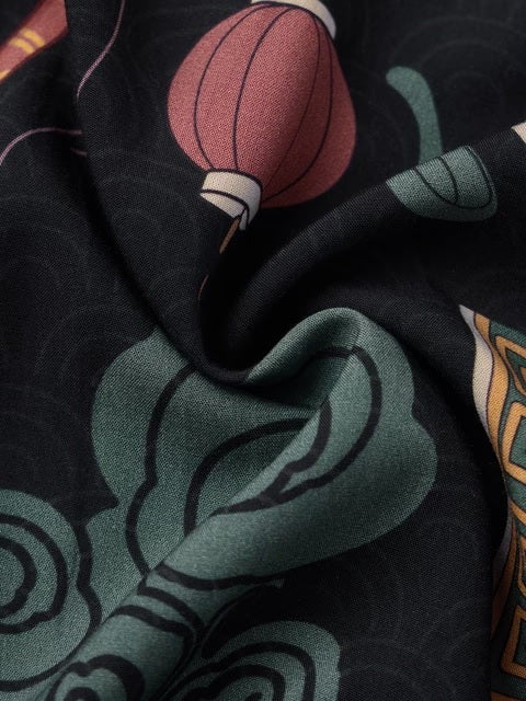 Kung Fu Panda Ramen Oversized Shirts