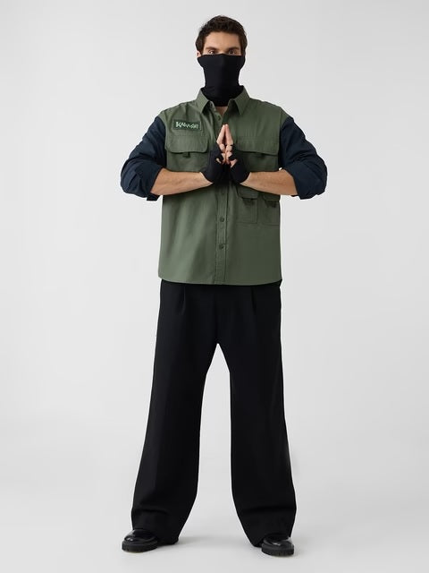 Kakashi Uniform Men Utility Shirts