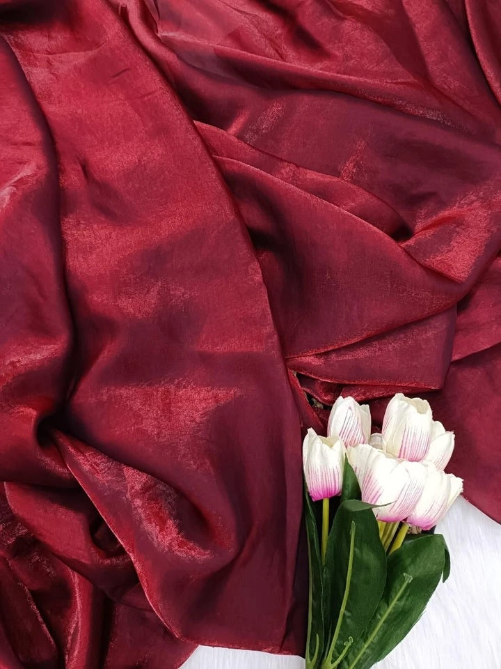 Space Silk Classic Saree, Fancy Party Wear Sari & Blouse