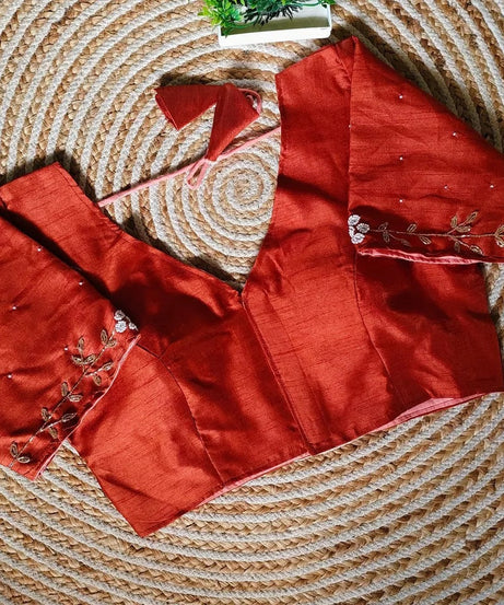 Assami Silk Saree Blouse